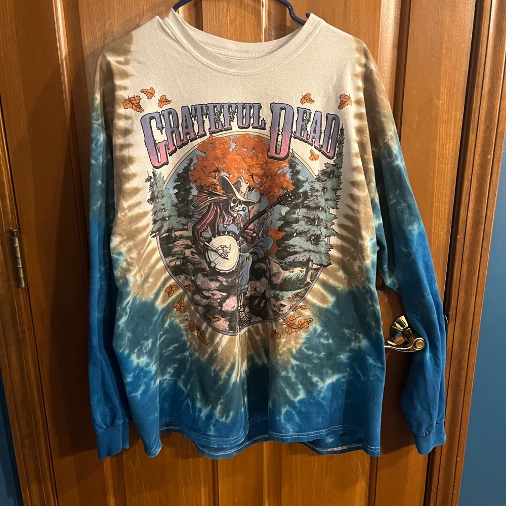 Grateful Dead Liquid Blue Tie-Dye Shirt